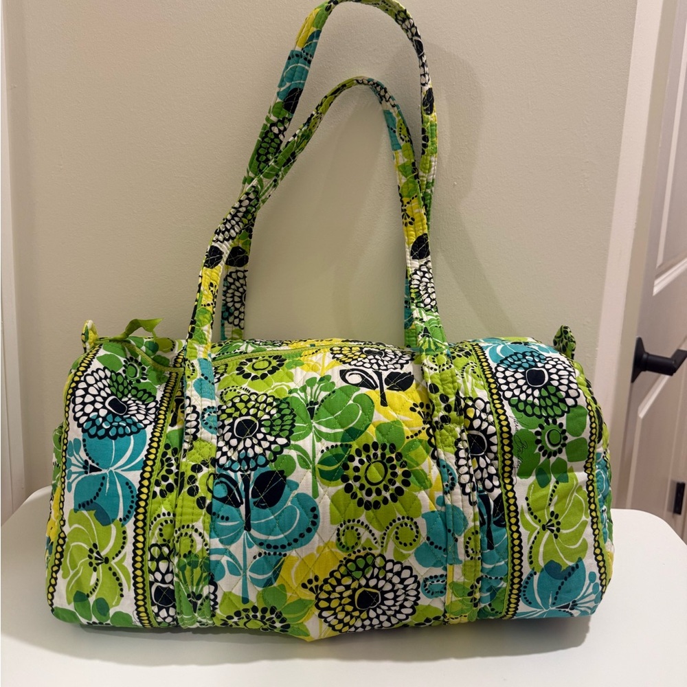 Vera Bradley Duffel in Limes Up
